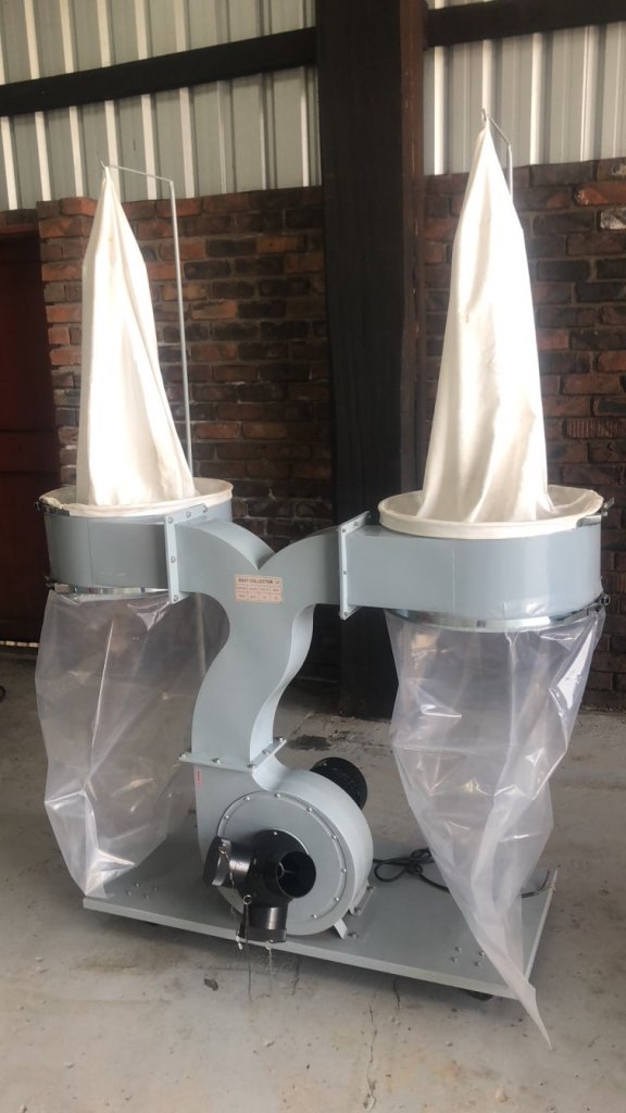 Dust Extraction Unit, ROOSMAC, FM300S, 2bag, 2.2kW RoosWoodMac