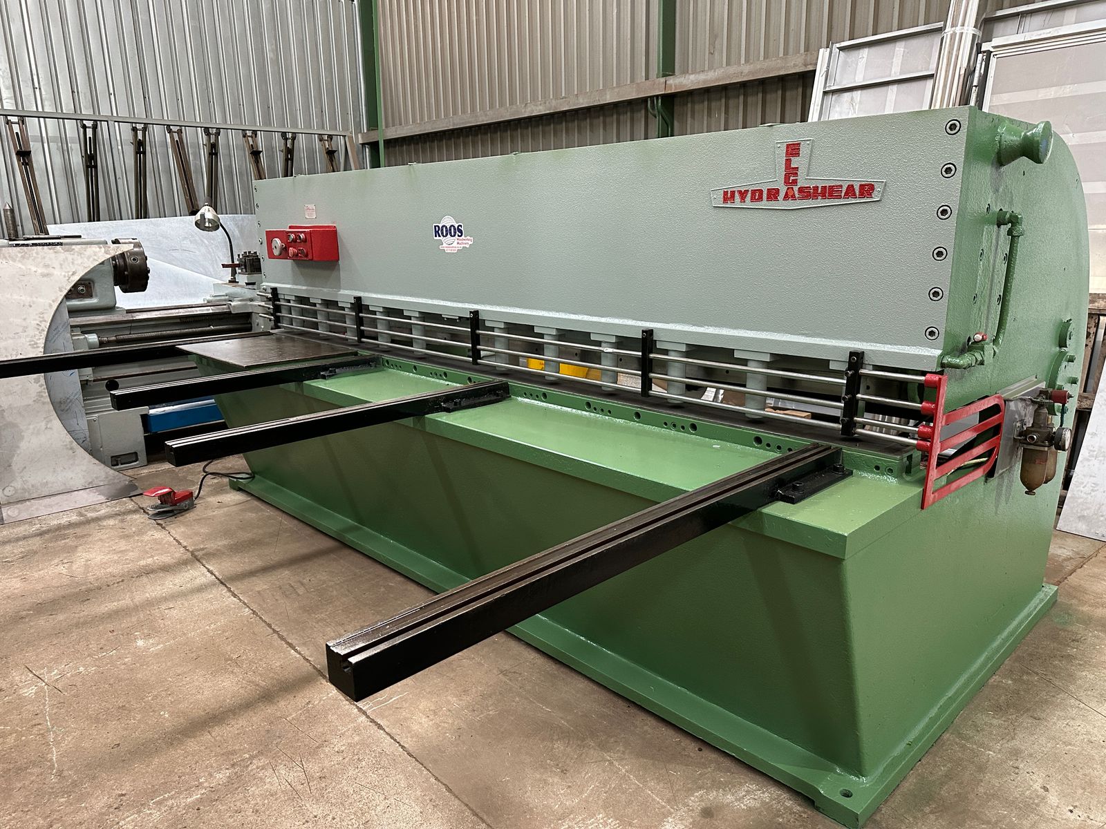 3m metal hydraulic guiliotine machine - RoosWoodMac