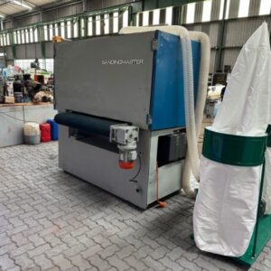Sandingmaster widebelt sander machine.