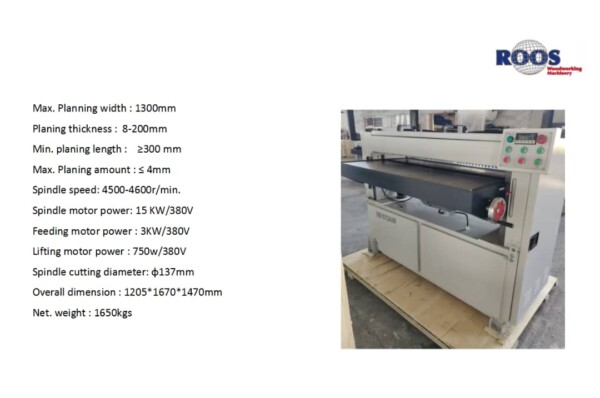Industrial 1300mm thickneser machine - Image 5