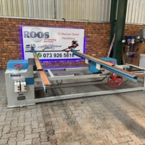 Double squaring saw machi e for doors or shalving