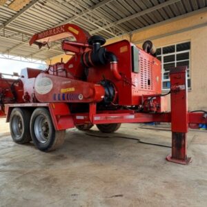 Full automatic Morbark wood chipper machine.